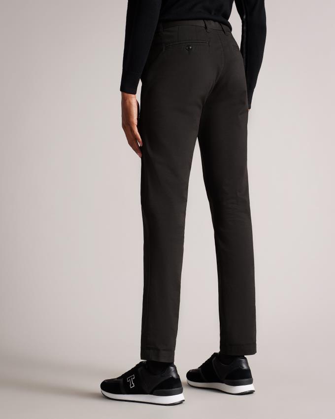 Pantalon Chino Ted Baker Slim Noir Homme | BDH-54361704